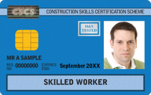 Button to enquire about our blue FISS CSCS courses and CSCS renewals.