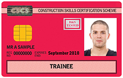 Button to enquire about our red FISS CSCS courses 